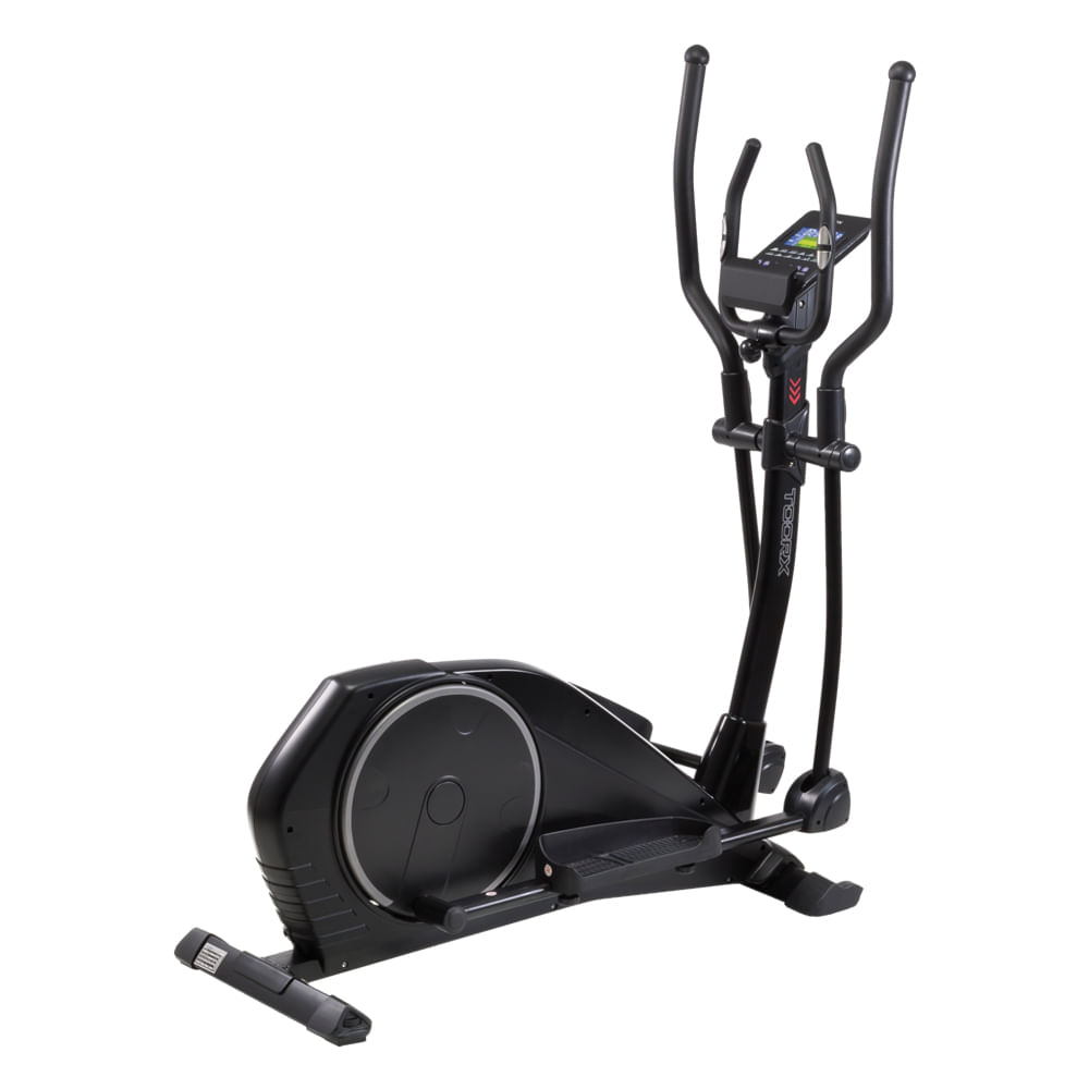 TOORX ERX 100 HRC Ellittica elettromagnetica Chrono Line con ricevitore fascia cardio Toorx ERX-100 Ellittica Tapis roulant magnetico Nero