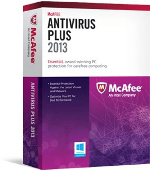 McAfee AntiVirus Plus 2013, 3u, DEU, FRE, ITA, ENG Sicurezza antivirus Tedesca, Inglese, Francese, ITA 3 licenza/e