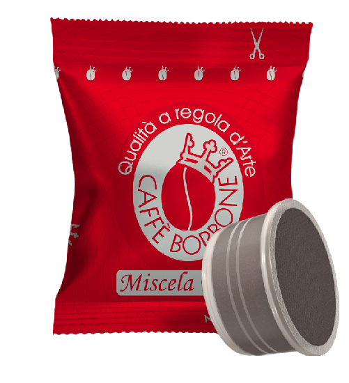 CAFFÈ BORBONE - MISCELA ROSSA - Box 50 CAPSULE COMPATIBILI ESPRESSO POINT da 7g Caffè Borbone Miscela Rossa Capsule caffè 50 pz