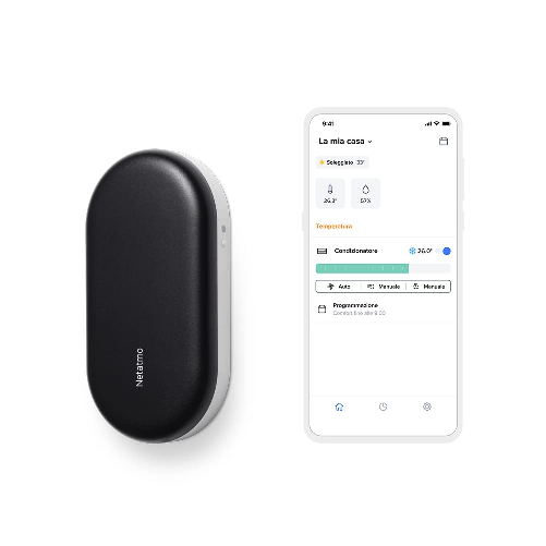 Netatmo Controllo Intelligente di Climatizzazione - Gestione Avanzata per Condizionatori e Pompe di Calore Netatmo Controllo Intelligente di Climatizz