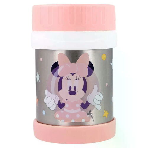 Stor Portavivande Termos Thermos Contenitore Porta Pranzo Termico Acciaio Disney Stor 13160 thermos e recipiente isotermico 0,284 L Rosa, Acciaio inox