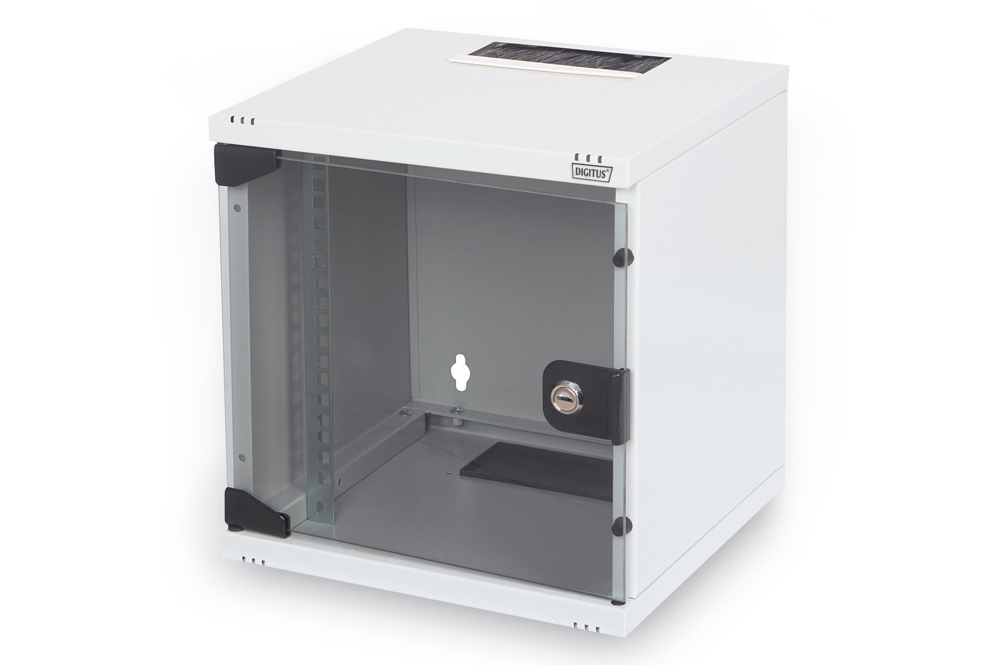 Digitus Armadio Rack 10 5 Unità In Acciaio Laccato Colore Grigio Mm. 291(L) X 300 X 314(A) Digitus Digito 254 mm (10
