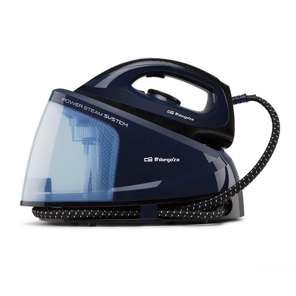 Orbegozo Ferro da Stiro Professionale Orbegozo VP 8550 Potenza 2400 W - Serbatoio XL da 12 L Orbegozo VP 8550 2400 W 1,2 L Nero, Blu
