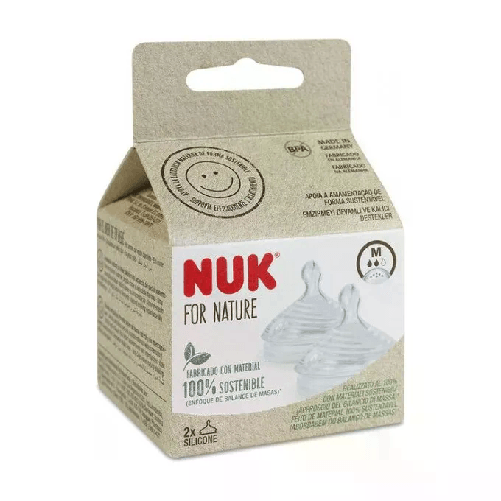 Nuk Tettarelle Nuk For Nature Silicone S 2 Pezzi