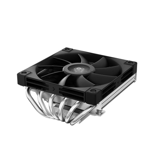 DeepCool Dissipatore ad aria DeepCool AN600 basso profilo TDP 180W con ventola da 12cm NERO DeepCool AN600 Processore Raffreddatore d'aria 12 cm Allum