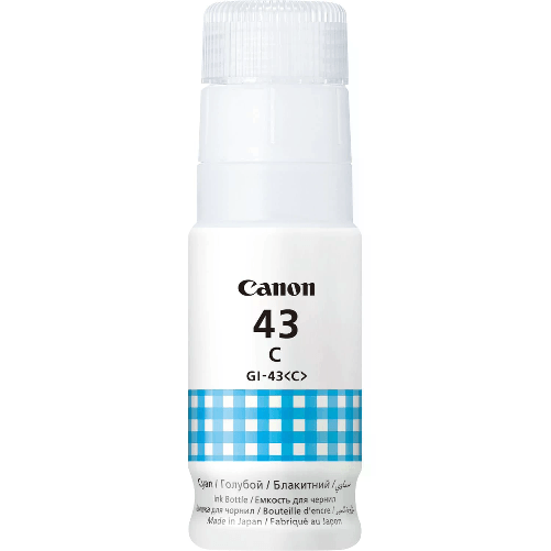Canon Bottiglia d'inchiostro originale Canon GI43 ciano - GI43C/4672C001 Canon GI-43C Originale