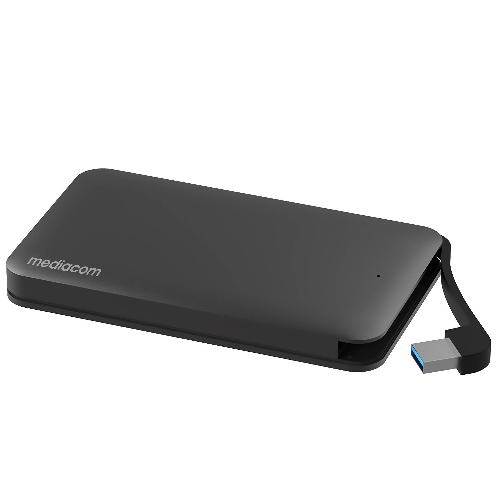 Mediacom M-HDSB3AB contenitore di unità di archiviazione Custodia per Disco Rigido (HDD) Nero 2.5"