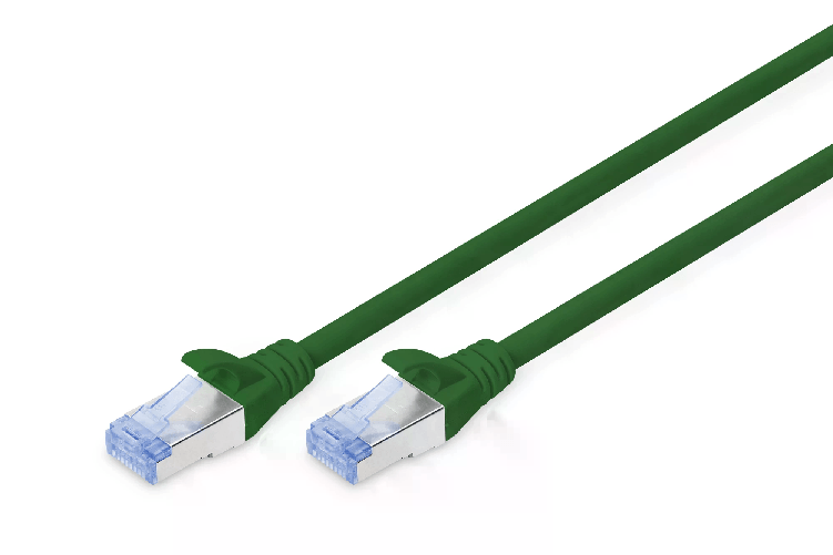 Digitus Cavo Rete Cat 5E Schermato Sf/Utp Colore Verde Mt 15 Digitus Digitus Cavo patch SF/UTP CAT 5e