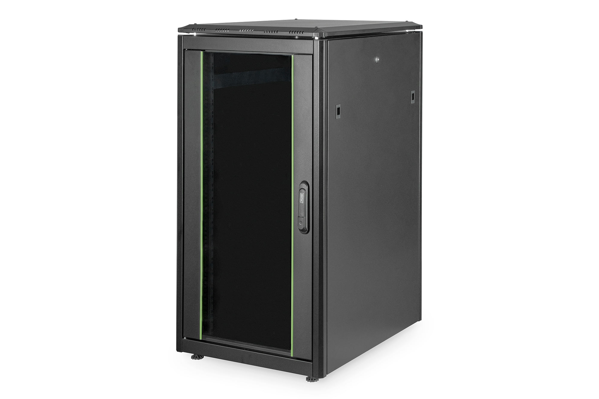 Digitus Armadio 22 unità linea professionale (A)1200 X (L)600 X 800 MM colore nero Digitus Armadio di rete serie Unique - 600x800 mm (LxP)