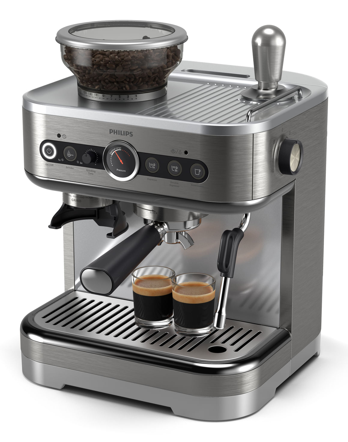 PHILIPS PED Philips Barista Brew PSA3218/01 Macchina da caffè semiautomatica Philips Barista Brew PSA3218/01 Macchina da caffè semiautomatica