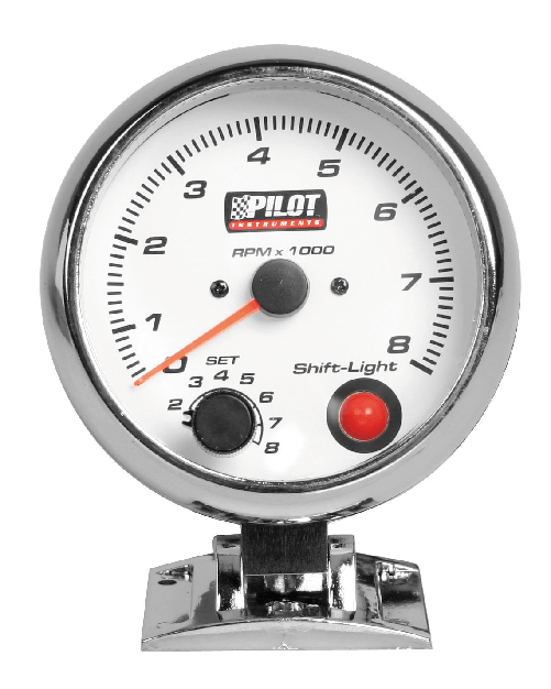 Pilot Contagiri 0-8000 RPM - Ø 3-3/4” (95 mm) - Blue-Light - 3/4/6 cilindri Lampa 10008 ricambio interno e accessorio per veicoli