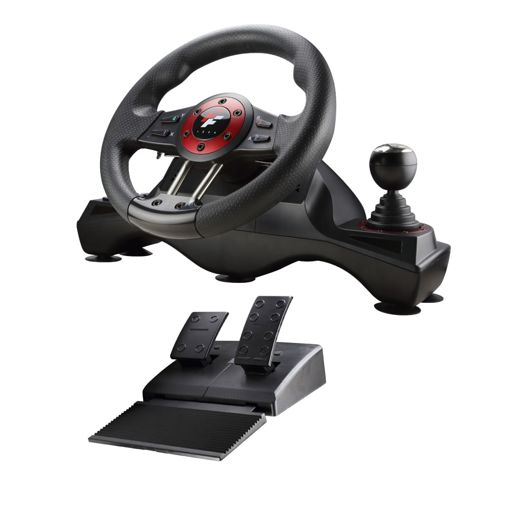 Neutra Flashfire WH-2304V periferica di gioco Nero, Rosso Sterzo + Pedali PlayStation 4, Playstation 3, Xbox One Flashfire WH-2304V periferica di gioc