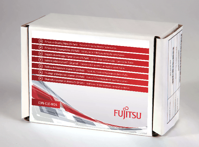 Fujitsu Ricoh CON-CLE-W24 kit per la pulizia Scanner Panni umidi per la pulizia dell'apparecchiatura Ricoh CON-CLE-W24 kit per la pulizia Scanner Pann