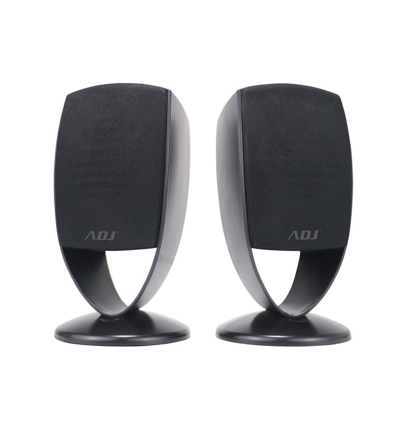 Adj Speaker 2.0 Usb 2*2W Slinky Bk Pc/Smartphone/Tablet Adj Adj 760-00016 altoparlante 1-via Nero Cablato 4 W