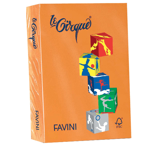 Cartotecnica Favini Favini Le Cirque carta inkjet A4 (210x297 mm) 250 fogli Arancione Favini Le Cirque carta inkjet A4 (210x297 mm) 250 fogli Arancion