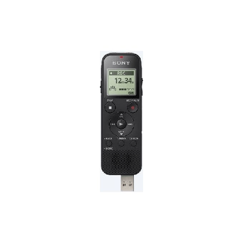 Sony ICD-PX470 dittafono Memoria interna e scheda di memoria Nero