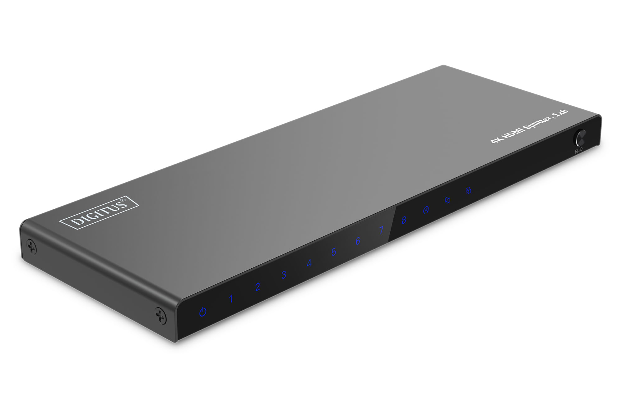 Digitus Splitter Hdmi 1X8 4K/60Hz Hdcp 2.2 Edid Control Digitus Splitter HDMI 4K, 1x8