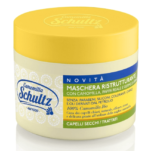 Camomilla Schultz Schultz Maschera Capelli 300 Ml.Vaso Ristrutturante Schultz Maschera Ristrutturante 300ml