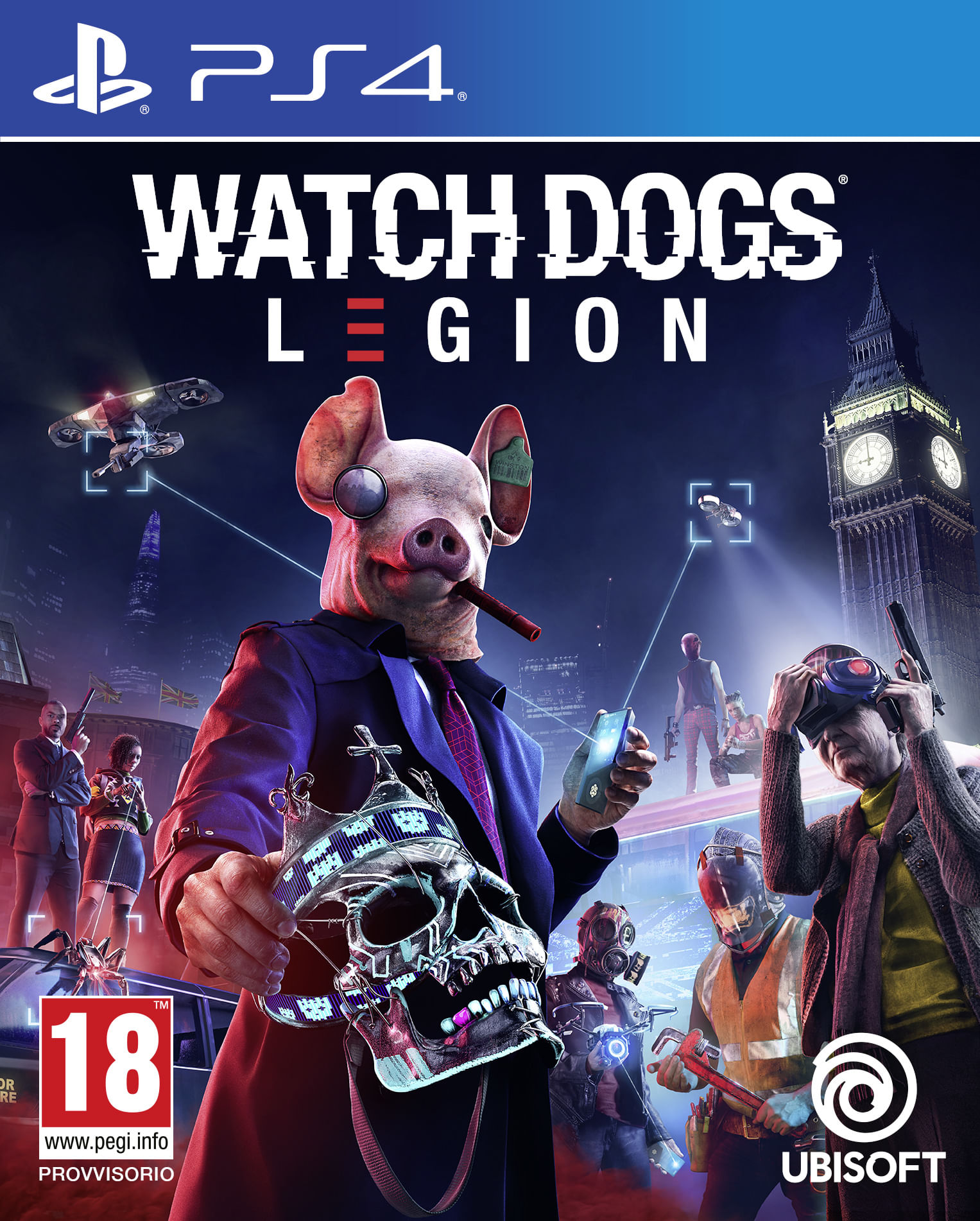 Ubisoft Watch dogs legion ps4 videogioco azione e avventura multiplayer ubisoft Ubisoft Watch Dogs: Legion, PS4 Standard PlayStation 4
