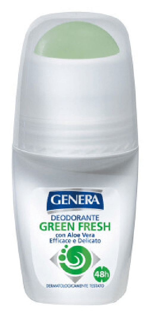 Genera Deodorante Roll-On 50 Ml. Green Fresh Made In Italy