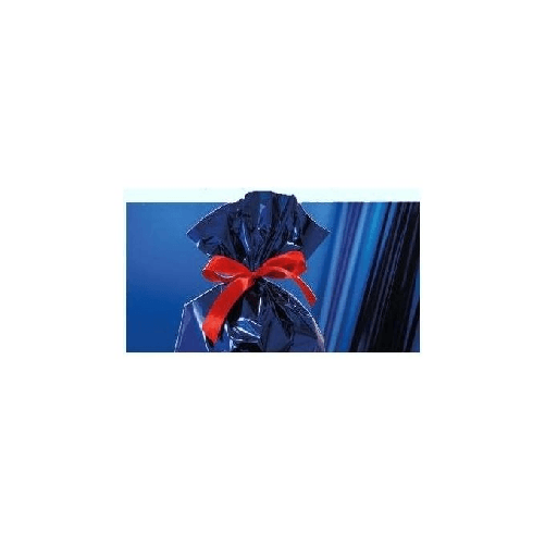 PNP 25 BUSTE REGALO IN PPL METAL LUCIDO 40x60cm BLU senza patella adesiva