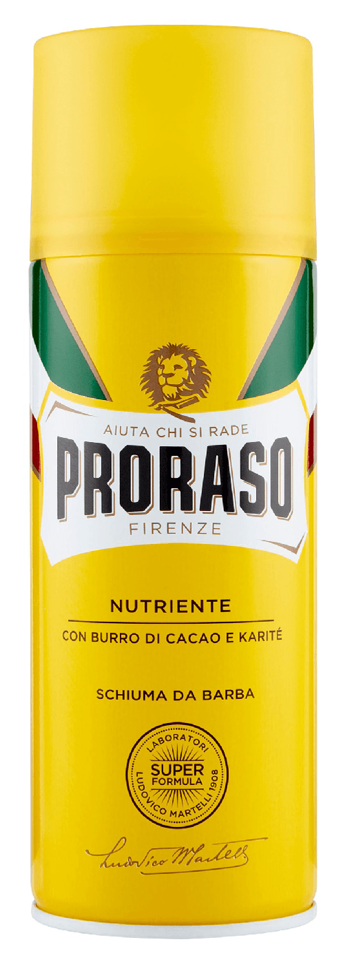 Proraso Schiuma Barba 400 Ml. Gialla Tutte Proraso Schiuma da Barba Nutriente 400 ml