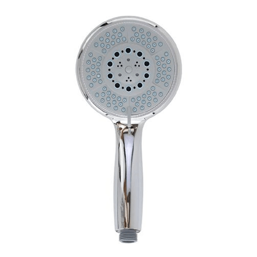 Cleafe-doccetta Regolabile Bagno 12.5x24cm Soffione Doccia Rotondo Moderno Multigetto 87545 -