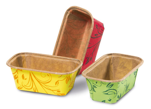 Guardini Stampo mini plumcake in carta 8 x 4 x 4 cm 6 pz Guardini Stampo mini plumcake 8 x 4 x 4 cm 6 pz