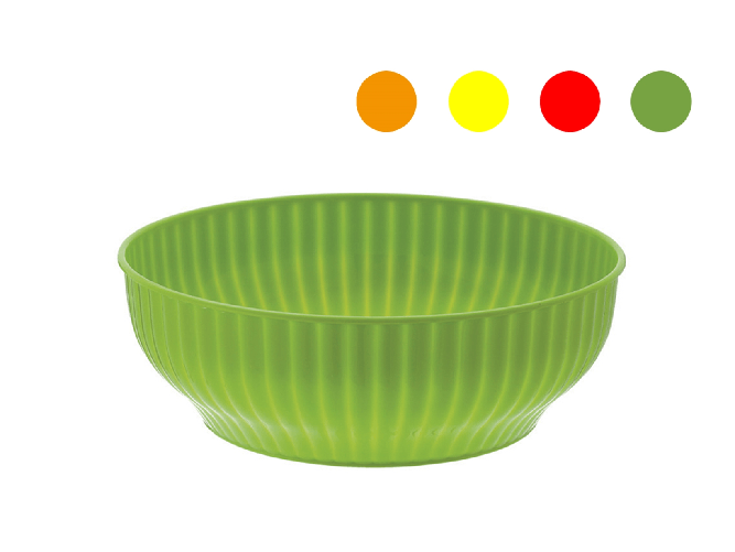 Veca Pengo Insalatiera costolata in plastica 20 cm Pengo Insalatiera costolata in plastica 20 cm