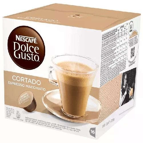NESTLE Nescafé Dolce Gusto Espresso Macchiato (Cortado) Capsule caffè 16 pezzo(i)