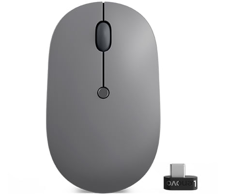Lenovo Go USB-C Wireless mouse Ambidestro RF Wireless Ottico 2400 DPI