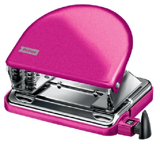 Trapano perforatore Classic 52 Metal Classic - Fino a 20 fogli - Marchi di formato - Easy Svuoto - Punzones 5,5 mm - Col