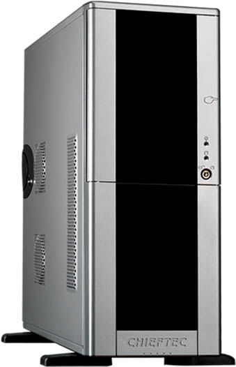 Chieftec Mesh MidiTower LCX-01SLSLB Argento 400 W