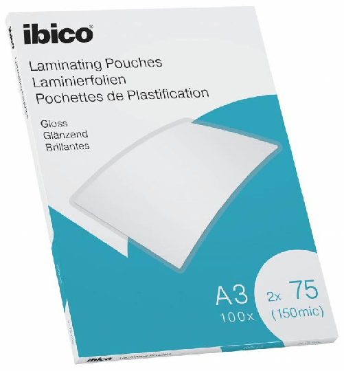 Ibico 627319 pellicola per plastificatrice A3 100 pz