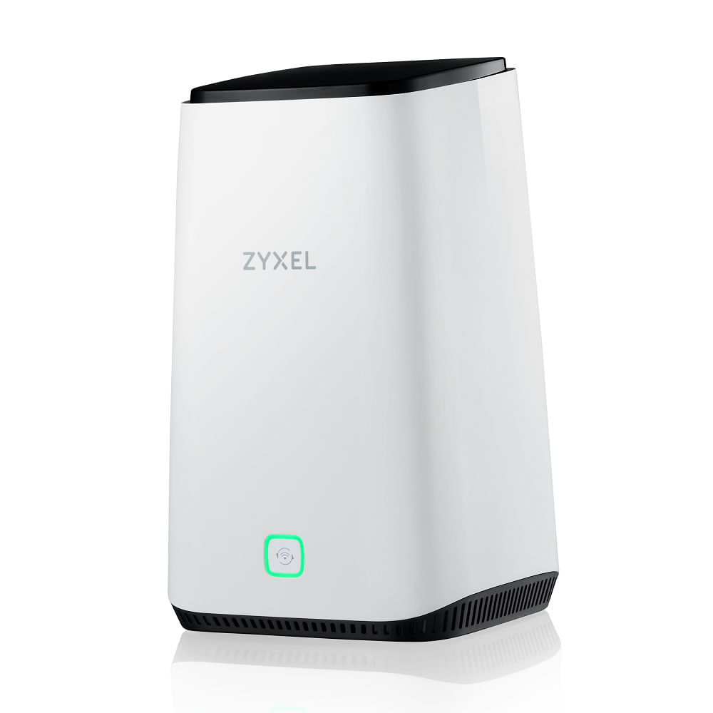 Zyxel FWA510 router wireless Multi-Gigabit Ethernet Banda tripla [2.4 GHz/5 GHz/5 GHz] 5G Nero, Bianco (FWA510, 5G NR In Zyxel FWA510 router wireless