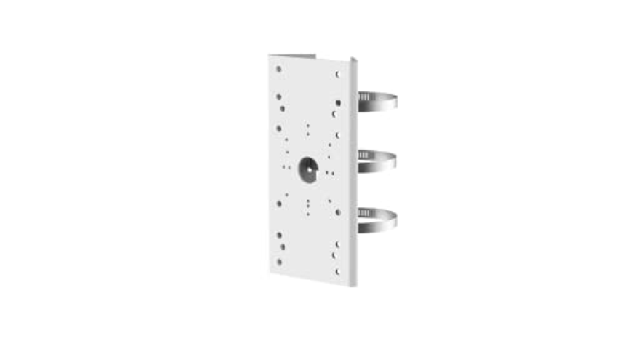 Staffa di Fissaggio a Palo Hikvision DS-1275ZJ-SUS