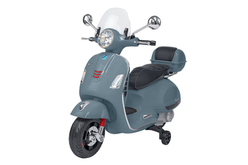 Globo E-Spidko Vespa GTS Super Sport Grigia GLOBO E-Spidko Vespa GTS Super Sport a batteria 12V, colore rosso, mis. 102 x 75 x 51 cm