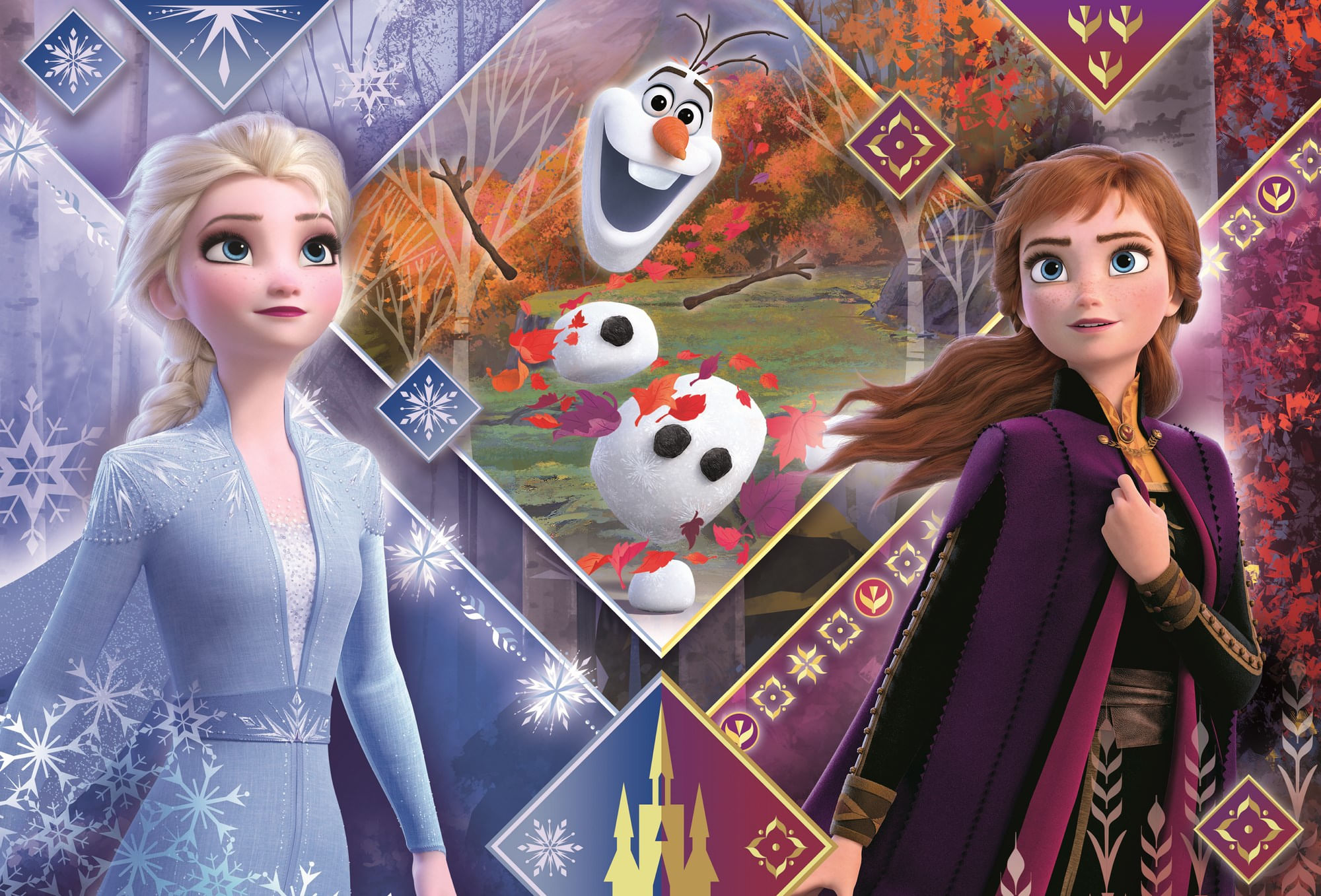 CLEMENTONI PUZZLE 104 MAXI FROZEN 2