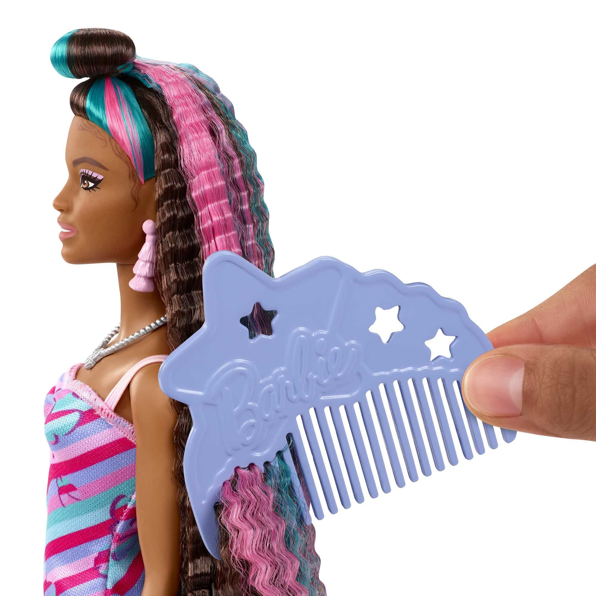 Mattel BARBIE TOTALLY HAIR CAPELLI CASTANI Barbie Totally Hair HCM91 bambola