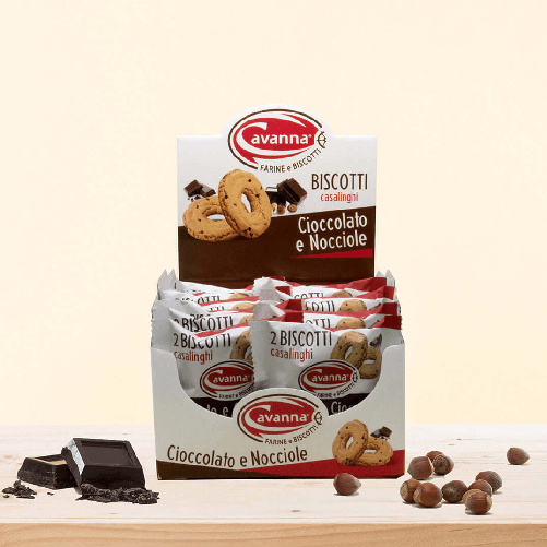 Forneria Artigiana Cavanna S.R.L CIAMBELLA NOCCIOLE E CIOCCOLATO CAVANNA (26PZ)
