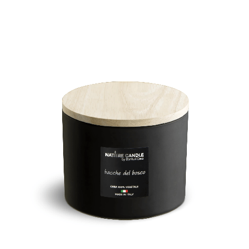 Nature Candle NATURE CANDLE LINEA DOLOMITI - CANDELA 380g BACCHE DEL BOSCO