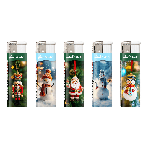 Adamo ACCENDINI PIEZO ELETTRONICO ADAMO DESIGN WINTER ORNAMENTS (50PZ) 1881046