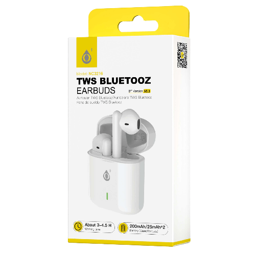 One Plus ES ONE PLUS AURICOLARI EARBUDS BIANCI TWS BLUETOOZ 5.3 - NC3216