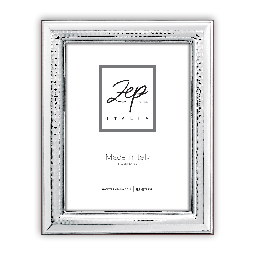 Zep s.r.l. CORNICE IN SILVER PLATED TREVI 10x15 - MADE IN ITALY - B12146