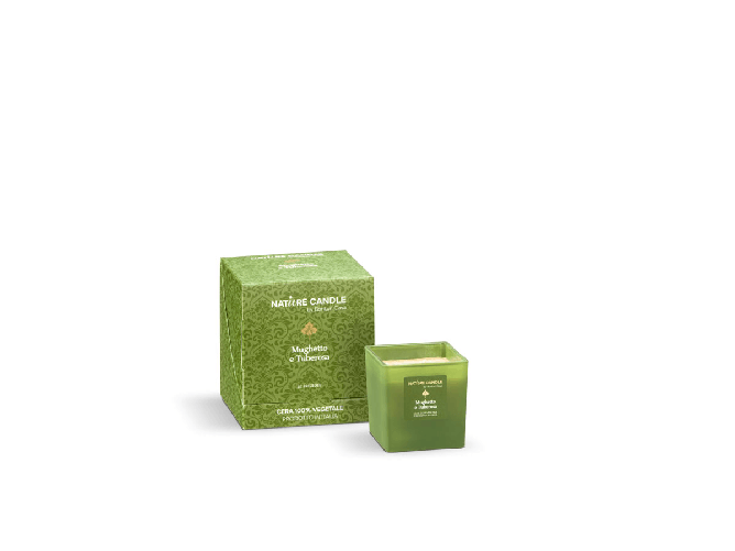 Nature Candle NATURE CANDLE LINEA LE PREZIOSE - CANDELA 90g - MUGHETTO E TUBEROSA