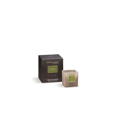 Nature Candle NATURE CANDLE LINEA TERRA MATER - CANDELA 90g - MANDARINO E ZENZERO