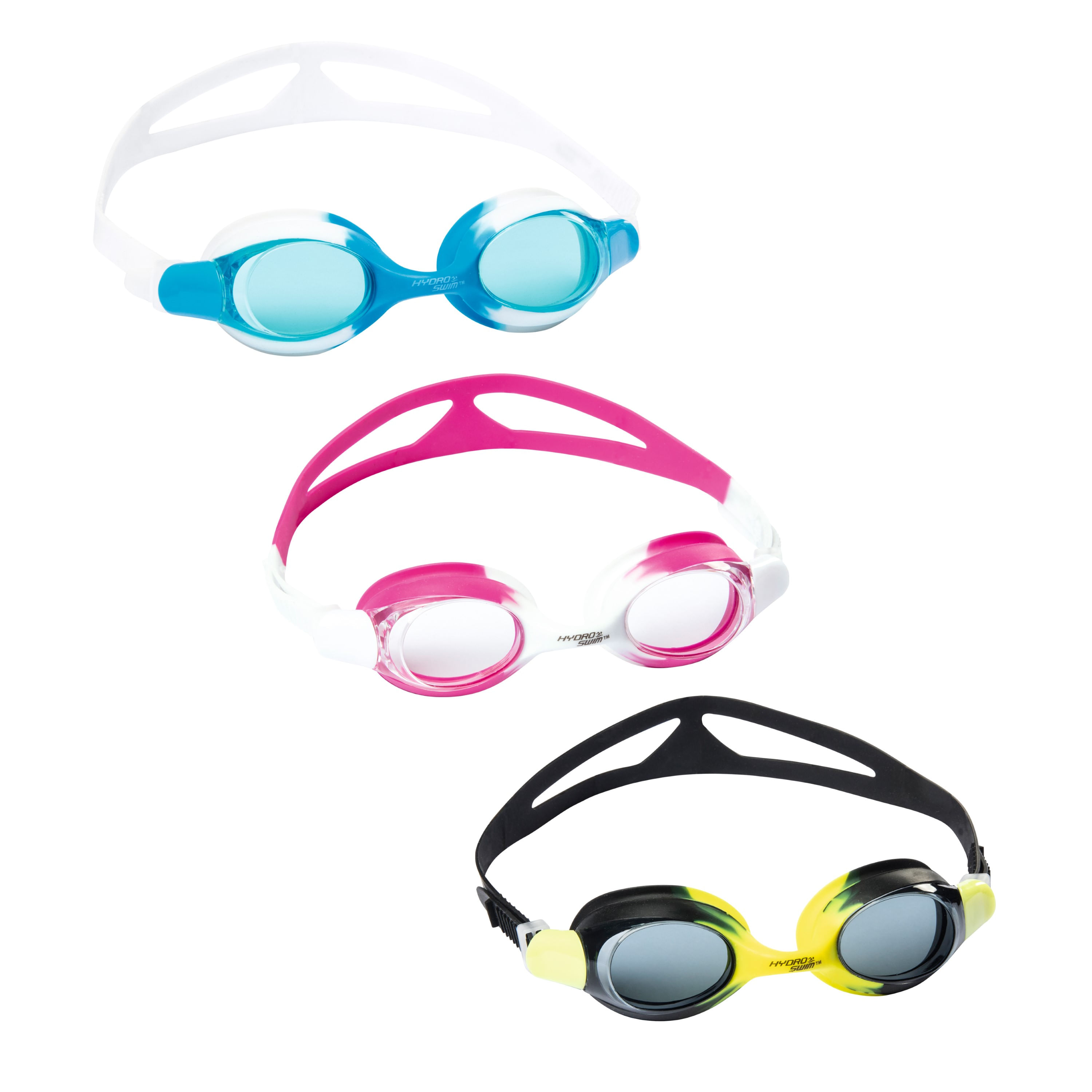 Si.Trade OCCHIALINI OCEAN CREST 7-14 ANNI VENDITA UNITARIA COLORE CASUALE Bestway 21065 occhialino da piscina Ragazzi Unisex