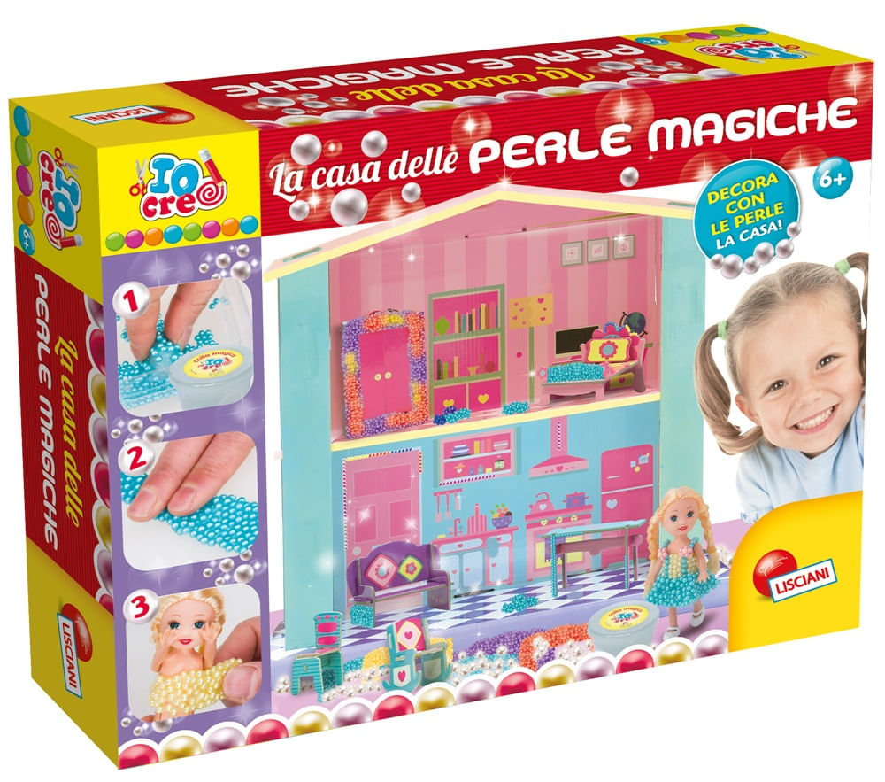 Lisciani Io Creo La Casa Delle Bambole Perle Magiche
