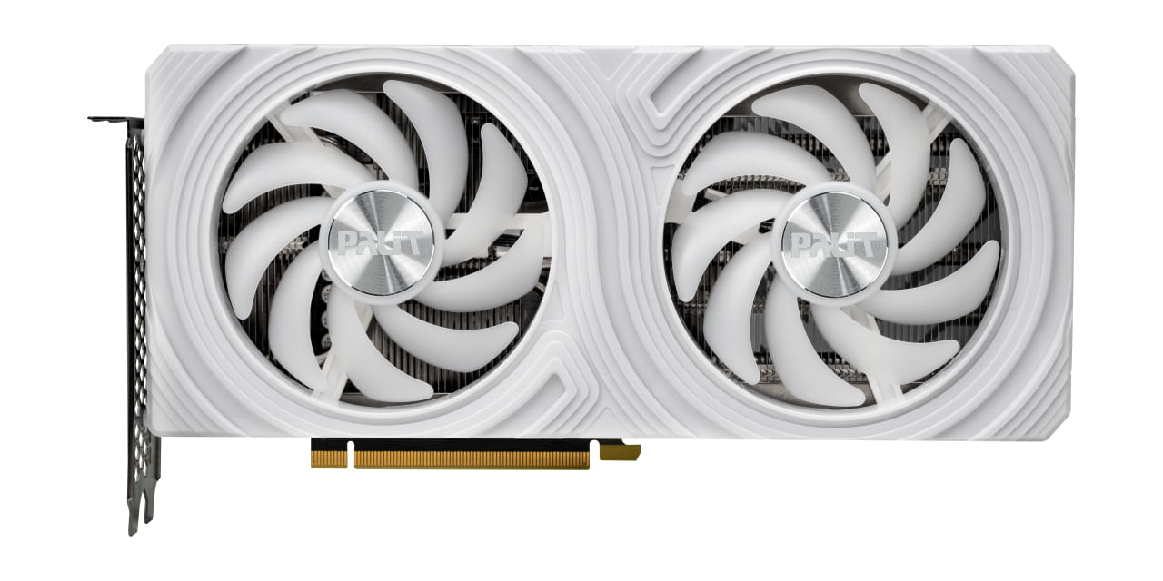 Palit GeForce RTX 4060 Ti White 8GB - Scheda Grafica di Alta Prestazione Palit GeForce RTX 4060 Ti NVIDIA 8 GB GDDR6