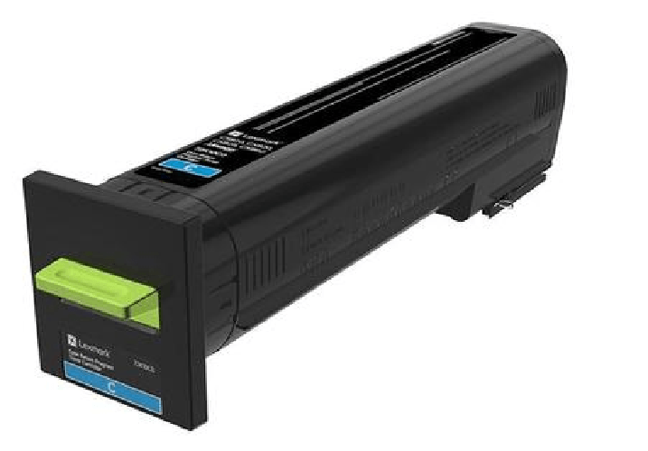 Lexmark 72K20C0 cartuccia toner 1 pz Originale Ciano